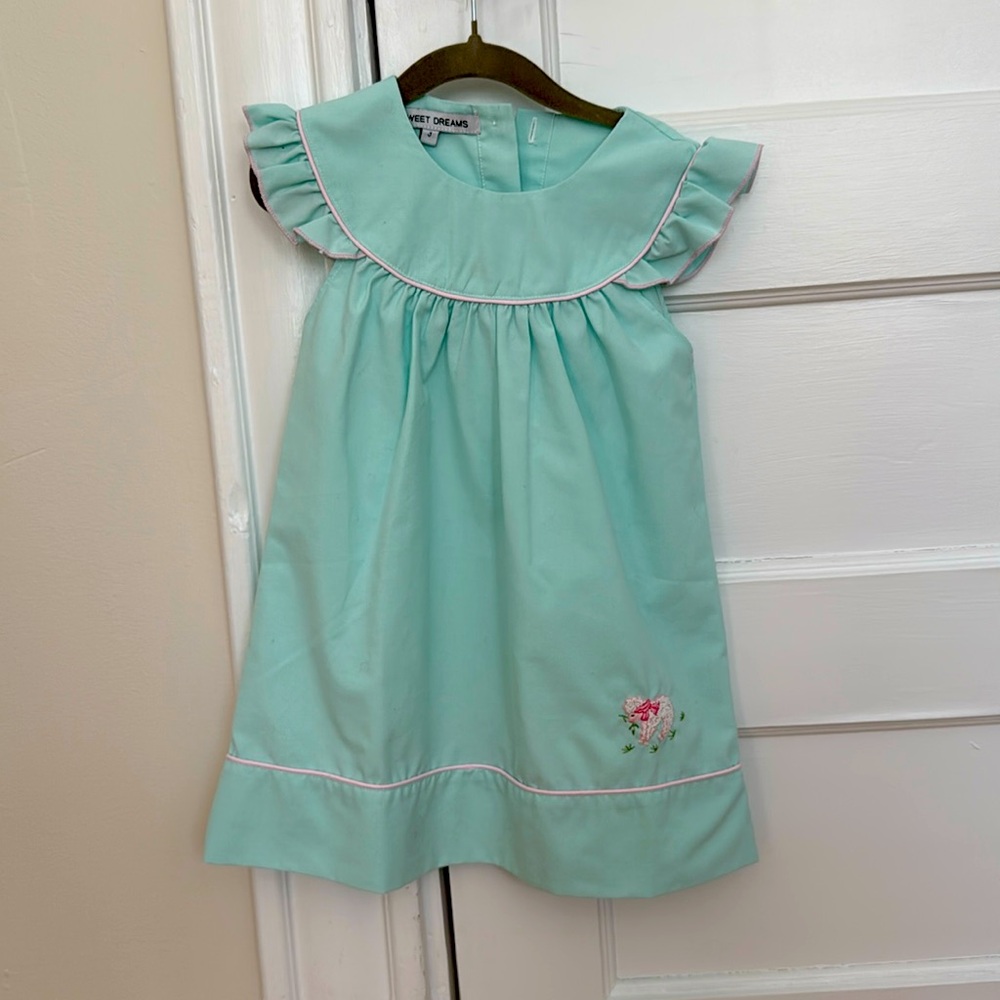 Sweet Dreams dress with sheep